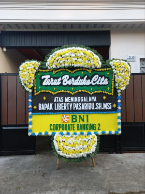 Papan Bunga Duka di Balingga Barat